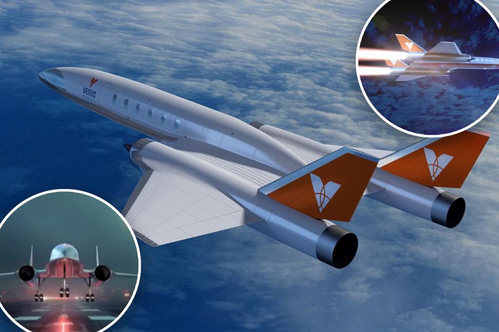 The hypersonic jet could reduce the flight time between New York and London to just 1 hour