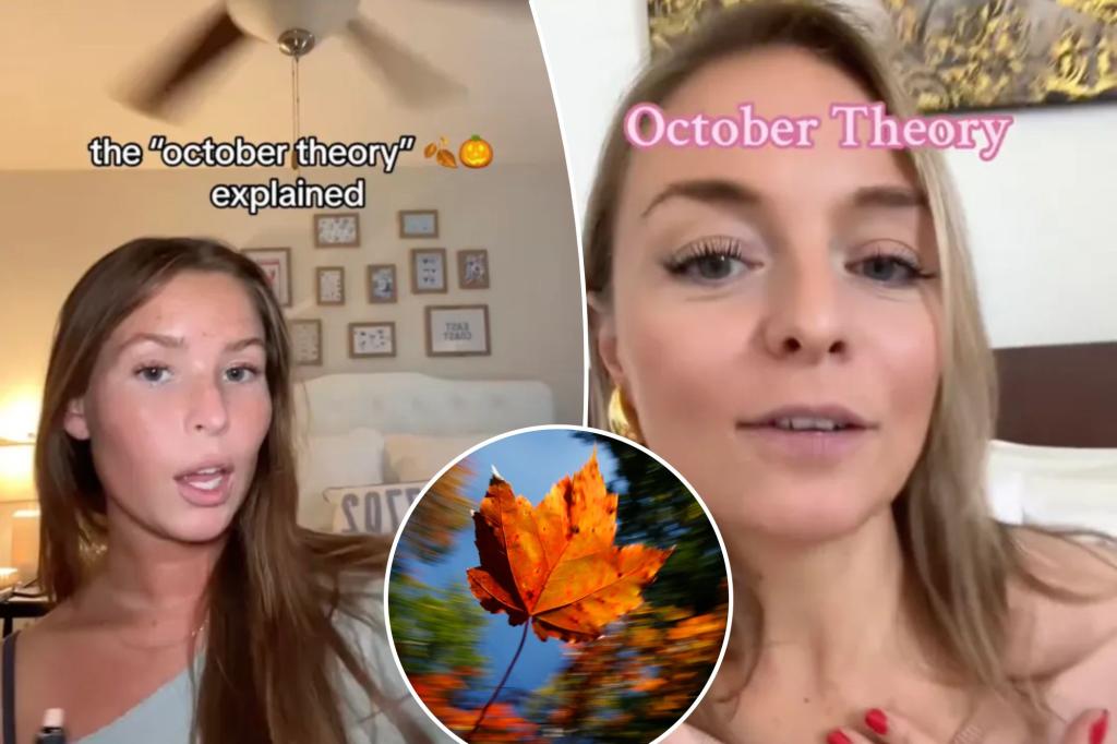 What is the 'October Theory' - and how can it help you finally get your life in order?