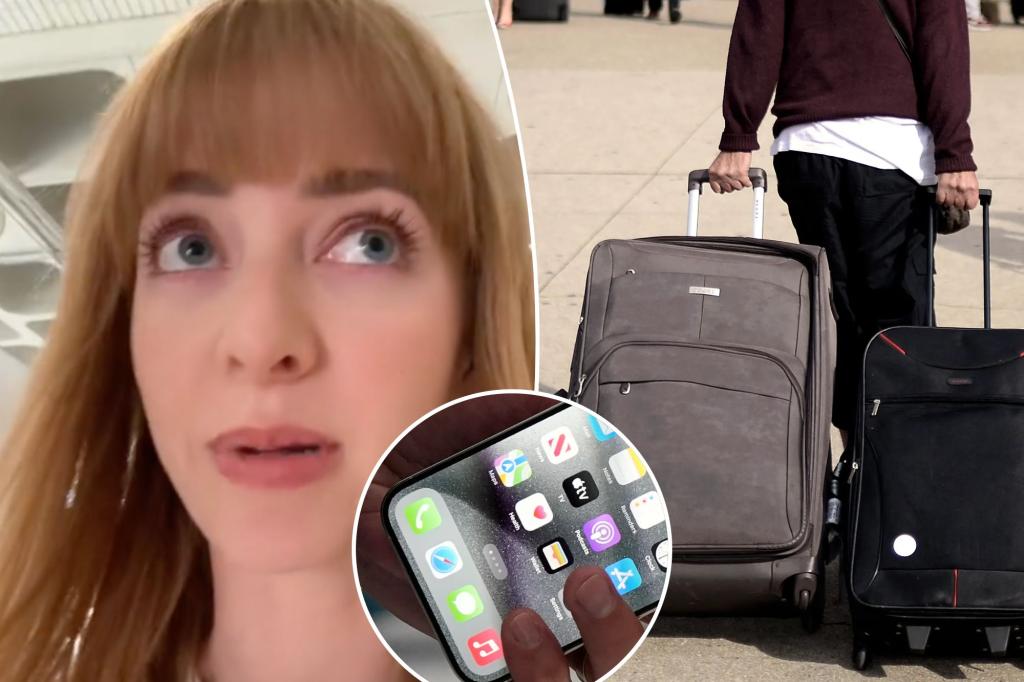 Passenger gets 'scariest' text from stranger who saw her phone number on luggage tag at airport